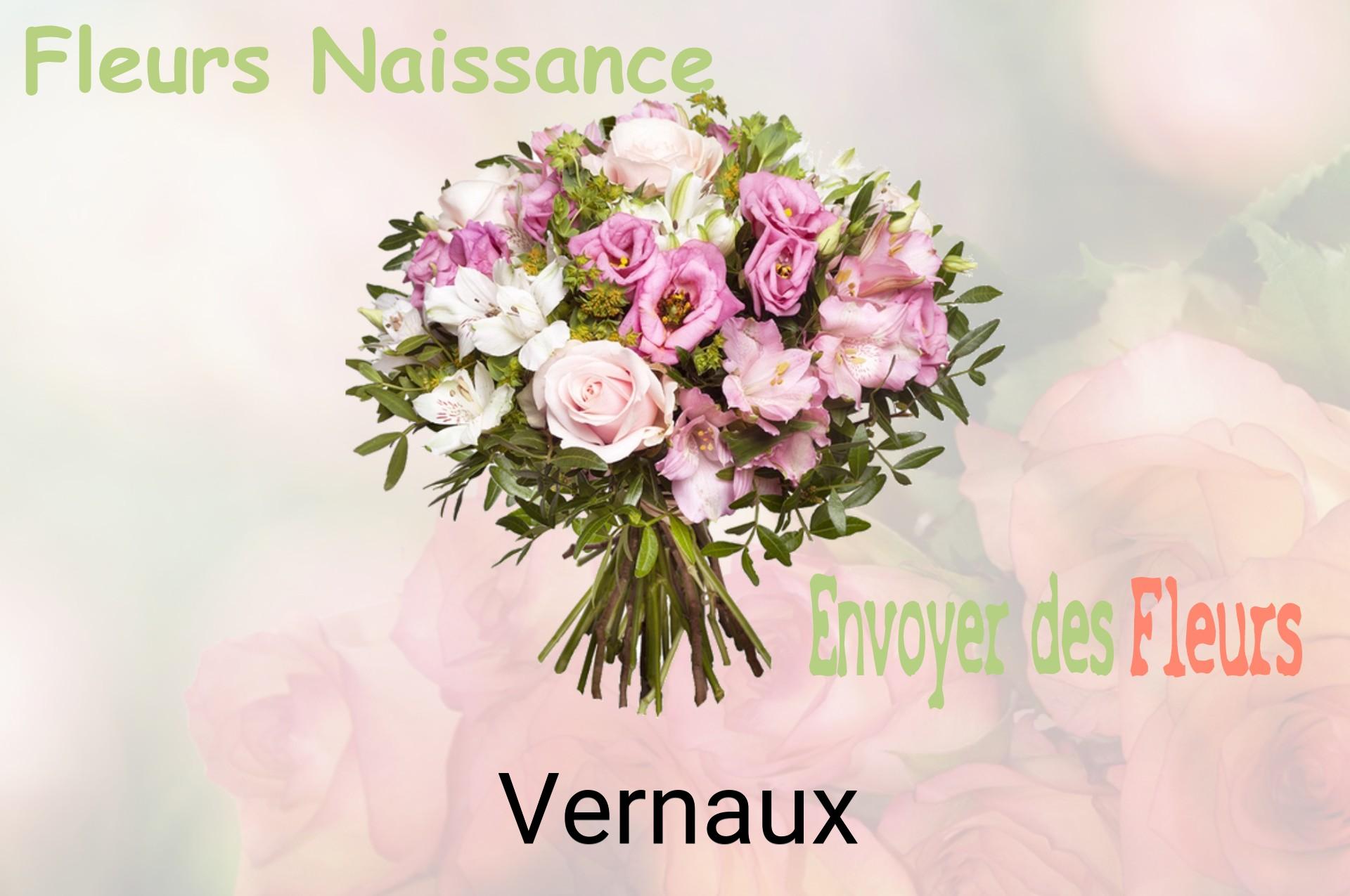 Bouquet de fleurs de naissance livré à Vernaux