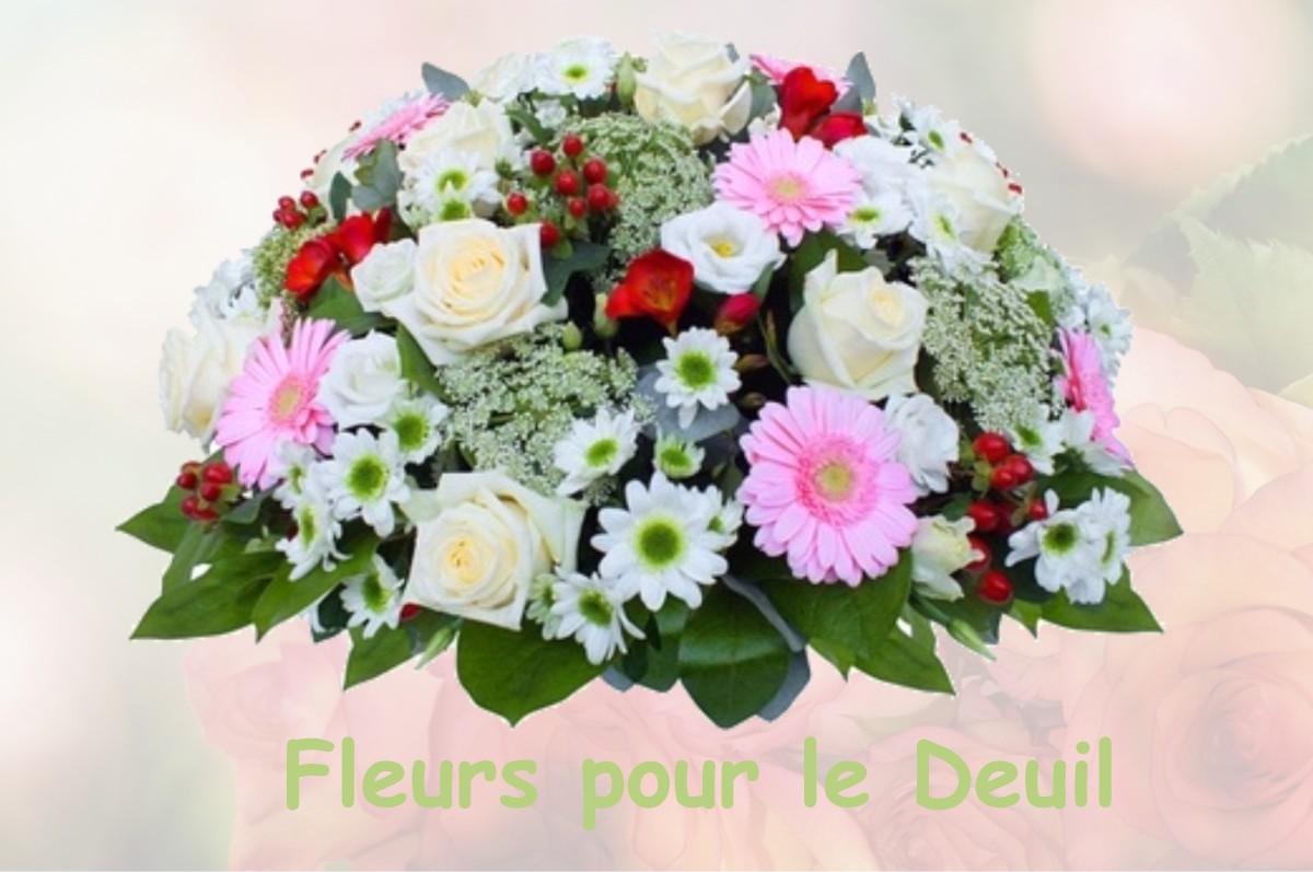 fleurs deuil VERNAUX